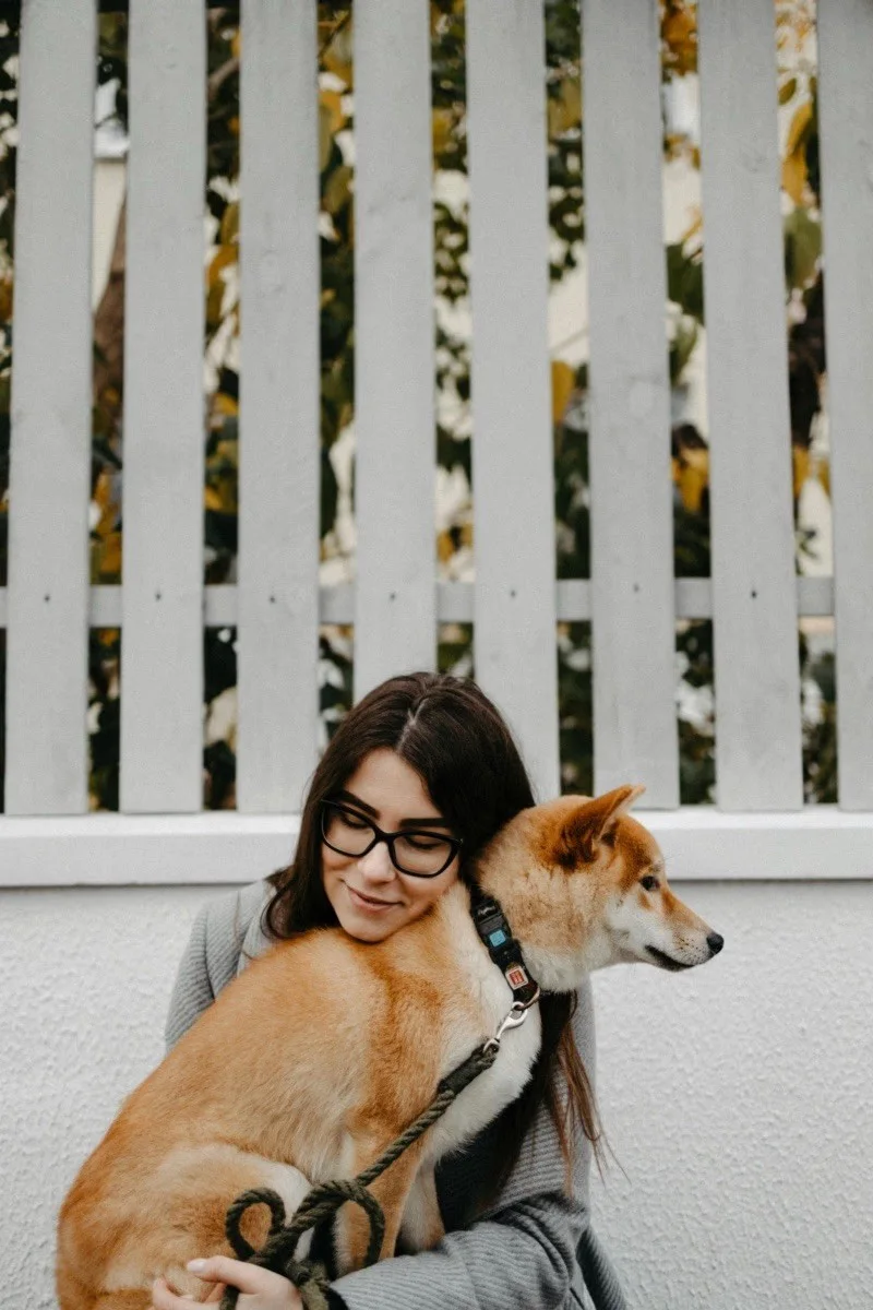 Annie and her dog Star — photograph 2